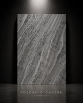 STONEVIA™ Caverna Volcánica | Superficie Efecto Travertino Oscuro