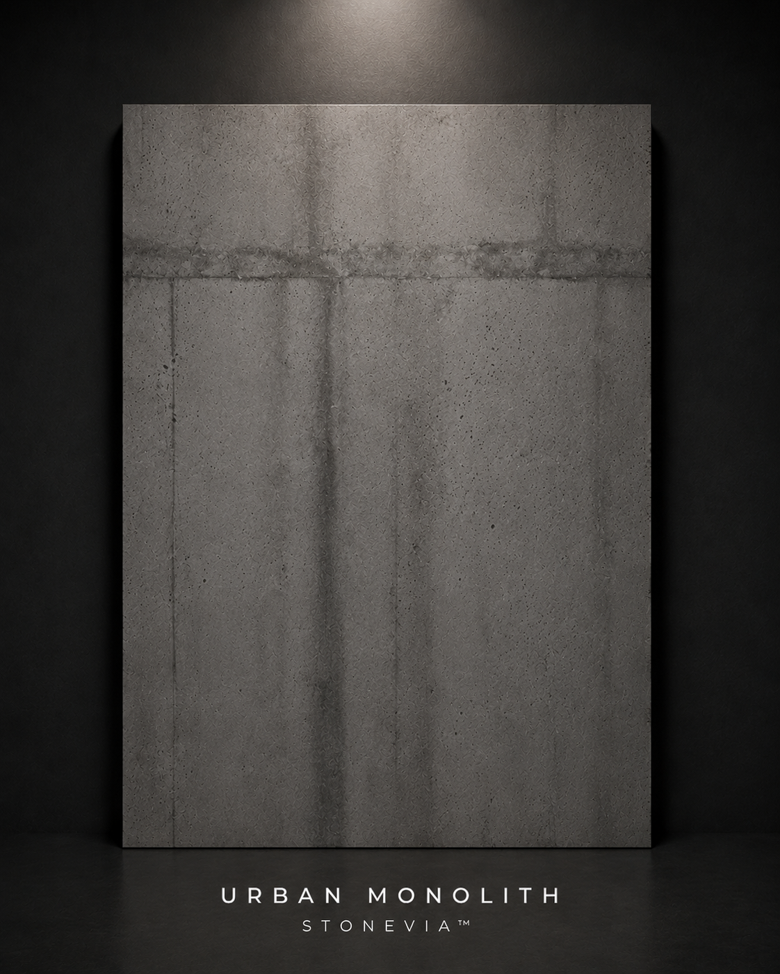 STONEVIA™ Monolito Urbano | Panel Arquitectónico Efecto Hormigón