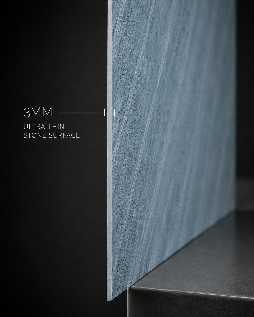 STONEVIA™ Caverna del Egeo | Superficie Arquitectónica de Travertino Azul