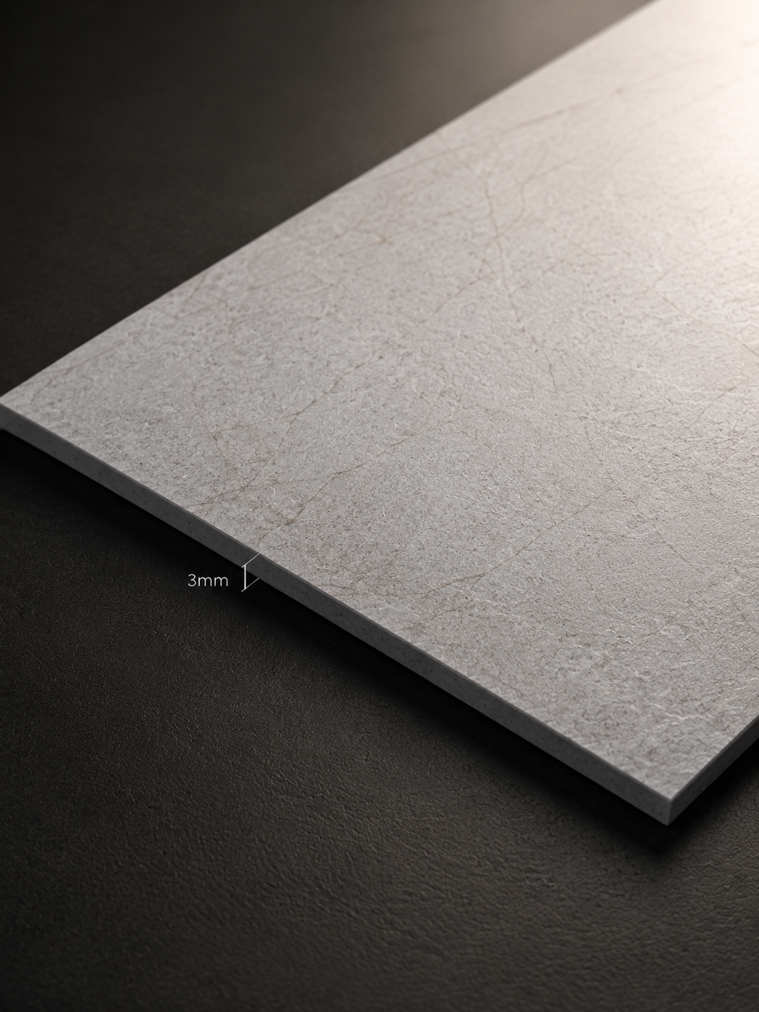STONEVIA™ Cuarcita Grafito | Panel con efecto piedra gris oscuro