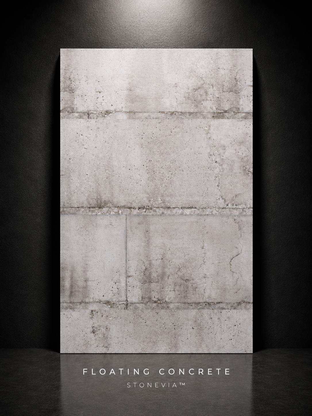 Hormigón Flotante STONEVIA™ | Superficie con Efecto de Hormigón Ligero